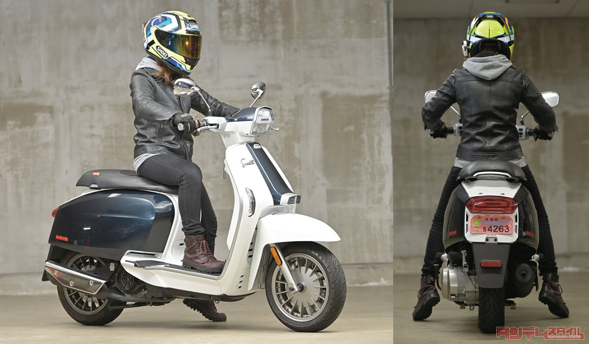 LAMBRETTA V125SPECIAL ：おしゃれさが日々の移動に彩りを与えて