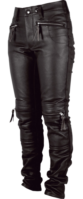 MAXFRITZ FEMME MFP-2352 HEAT-GUARD HALF LEATHER PANTS