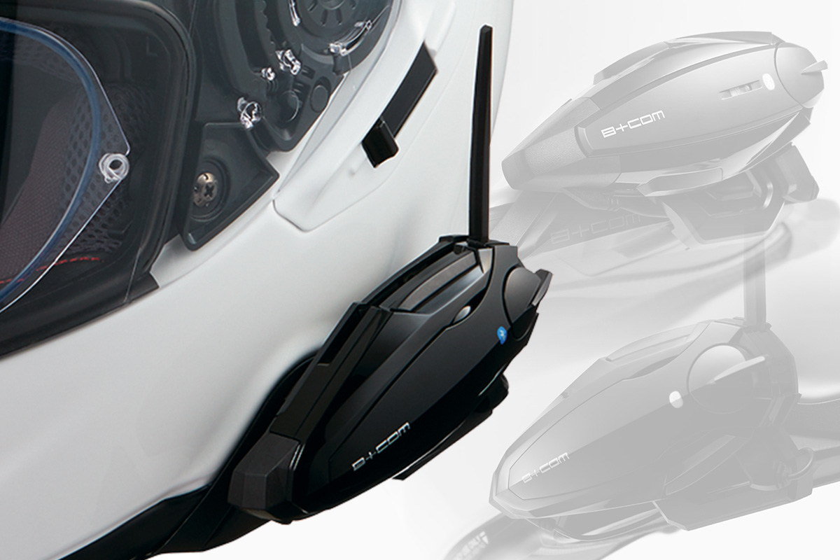 バイクウェア・装備 B +COM SB6x B+COM SB6X/ONE ‐ アップデートを重ね利便性が向上中! サイン