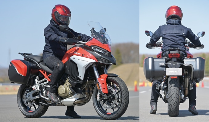 DUCATI MULTISTRADA V4S 足つき