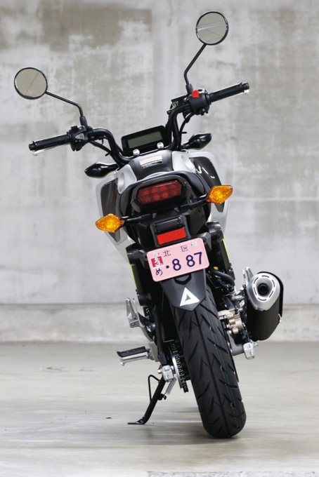 HONDA GROM 後ろ