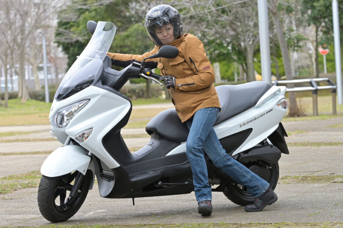 SUZUKI BURGMAN200 取りまわし