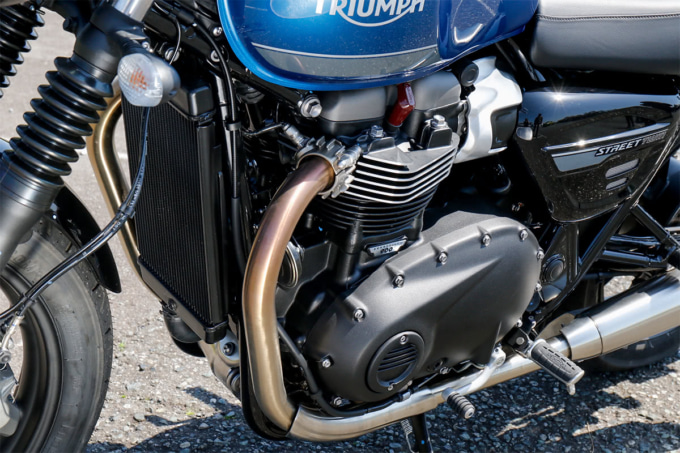 TRIUMPH STREET TWIN（2021年モデル）エンジン