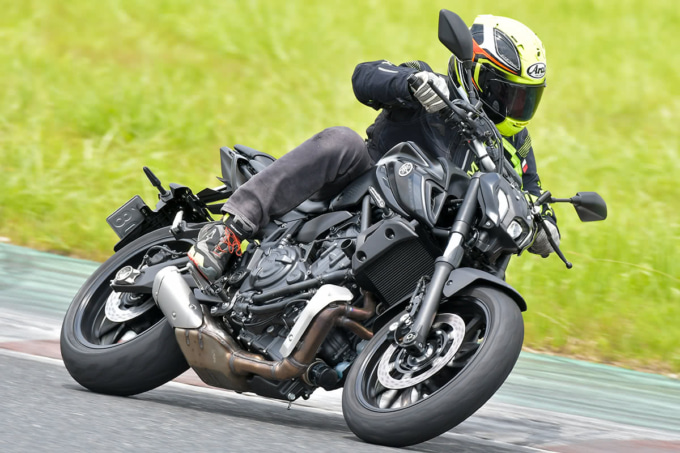 YAMAHA MT-07 ABS（2021年モデル）走行