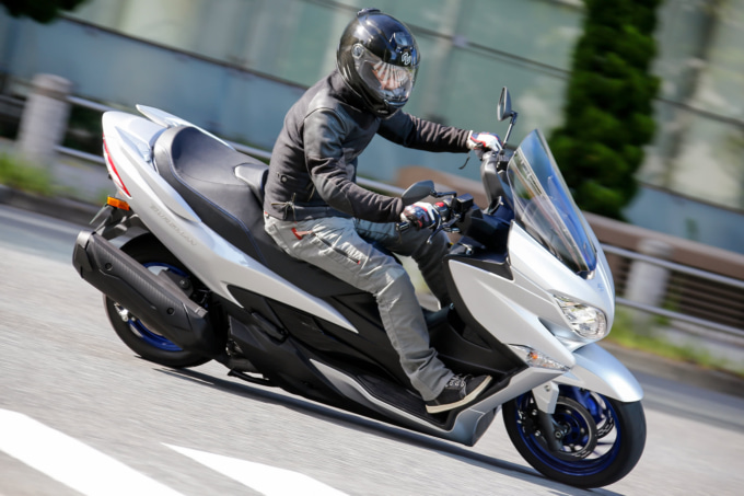 SUZUKI BURGMAN400 ABS（2021年モデル）走行