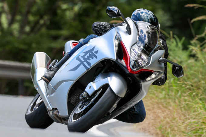 SUZUKI HAYABUSA（2021年モデル）走行