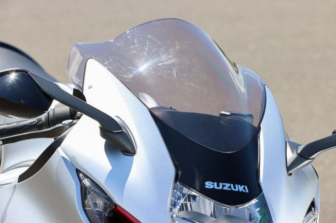 SUZUKI HAYABUSA（2021年モデル）スクリーン