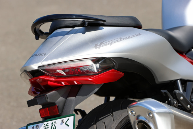 SUZUKI HAYABUSA（2021年モデル）テールまわり