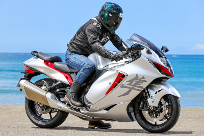 SUZUKI HAYABUSA（2021年モデル）乗車姿勢