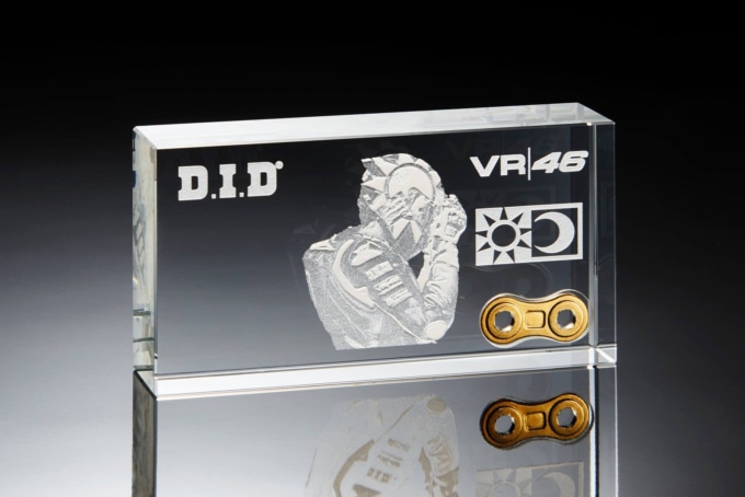 D.I.D×VR46 520 THE DOCTOR シリアルナンバー入りクリスタル