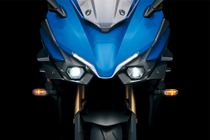 GSX-S1000GTヘッド廻り