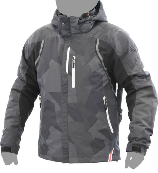 モーターヘッドライダース M-8G	ALL WEATHER PARKA ブラックカモ