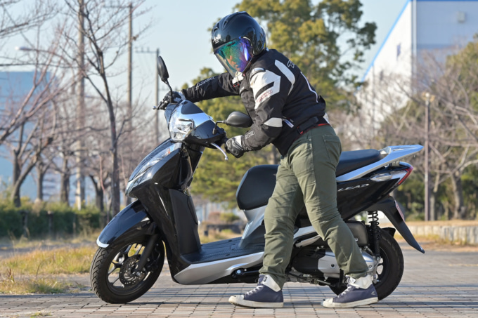 HONDA LEAD125 取りまわし