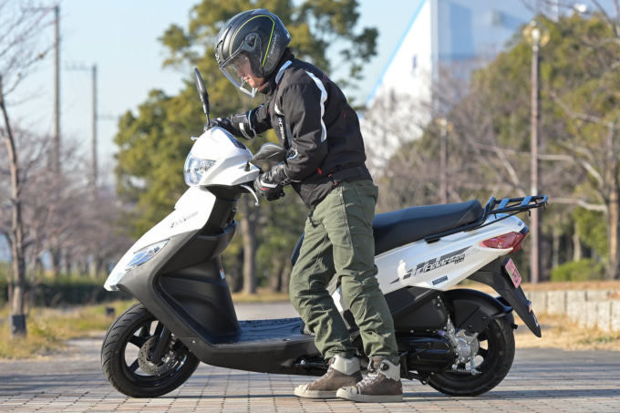 SUZUKI ADDRESS125 取りまわし