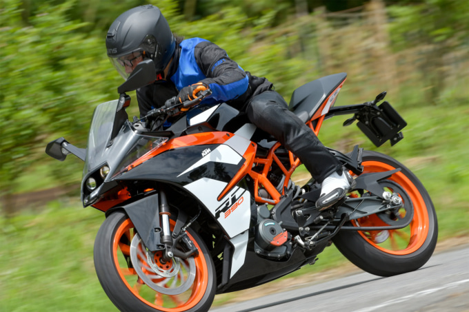 KTM RC390 走行