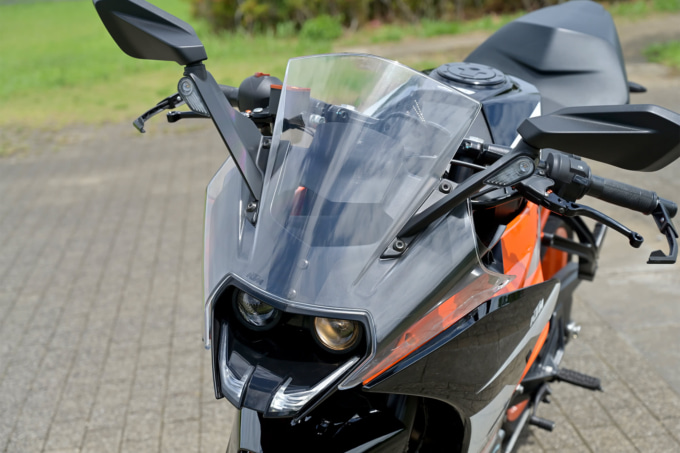 KTM RC390 ヘッドライト