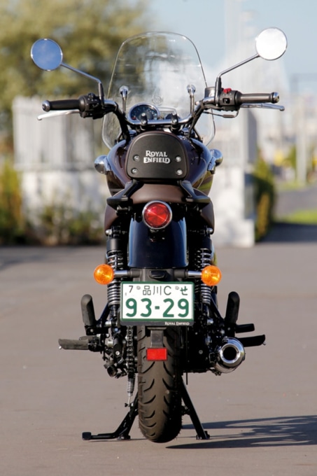 ROYAL ENFIELD METEOR350 後ろ