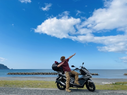 海と空とバイクと私