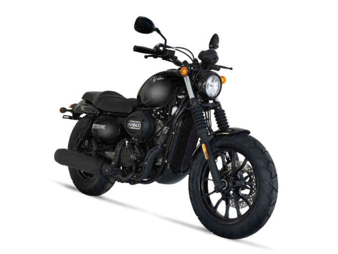 ヒョースンGV125S BOBBER BRIGHT BLACK（ブライトブラック）