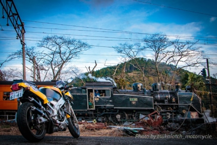 蒸気機関車とKATANA-Modoki