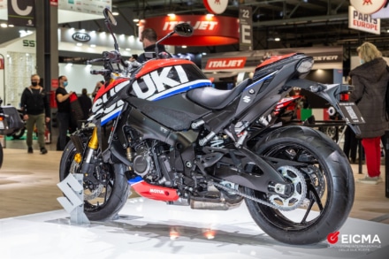 EICMA2021 スズキブース GSX-S1000 SERT EDITION