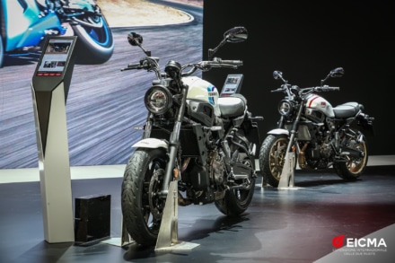 EICMA2021 ヤマハブース XSR700