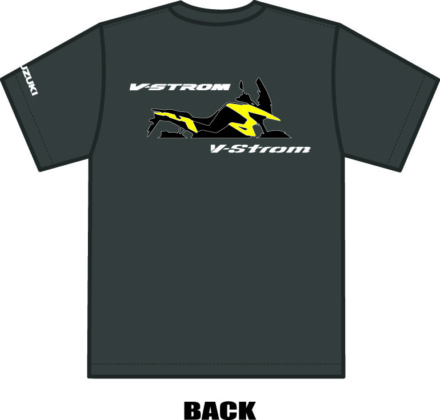 Vストロームミーティング2021 オリジナルTシャツ(BACK)