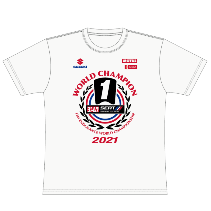 EWC ヨシムラSERTモチュール チャンピオン Tシャツ
