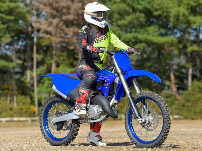 YAMAHA YZ125（2022年モデル）乗車姿勢