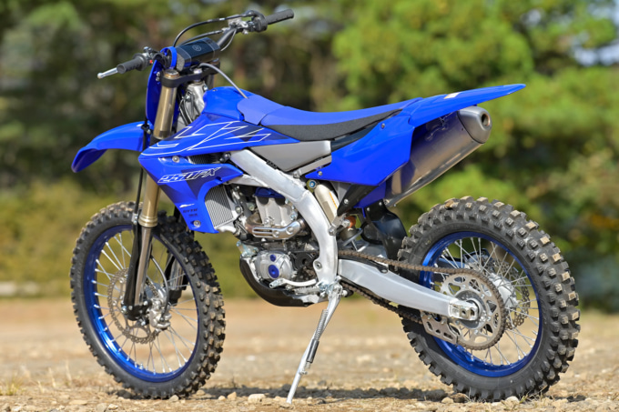 YAMAHA YZ250FX（2022年モデル）リヤ7:3ビュー