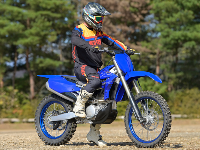 YAMAHA YZ250FX（2022年モデル）乗車姿勢