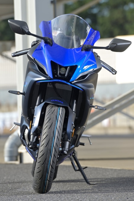 ヤマハ 2022年モデル YZF-R7 (8BL-RM39J) フロントビュー