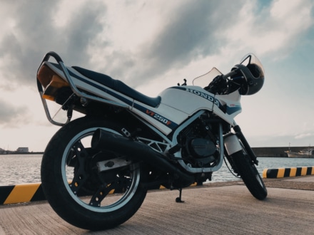 seaside motorcycle