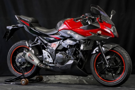 A-TECH（エーテック）CARBON PARTS for GSX250R 装着車