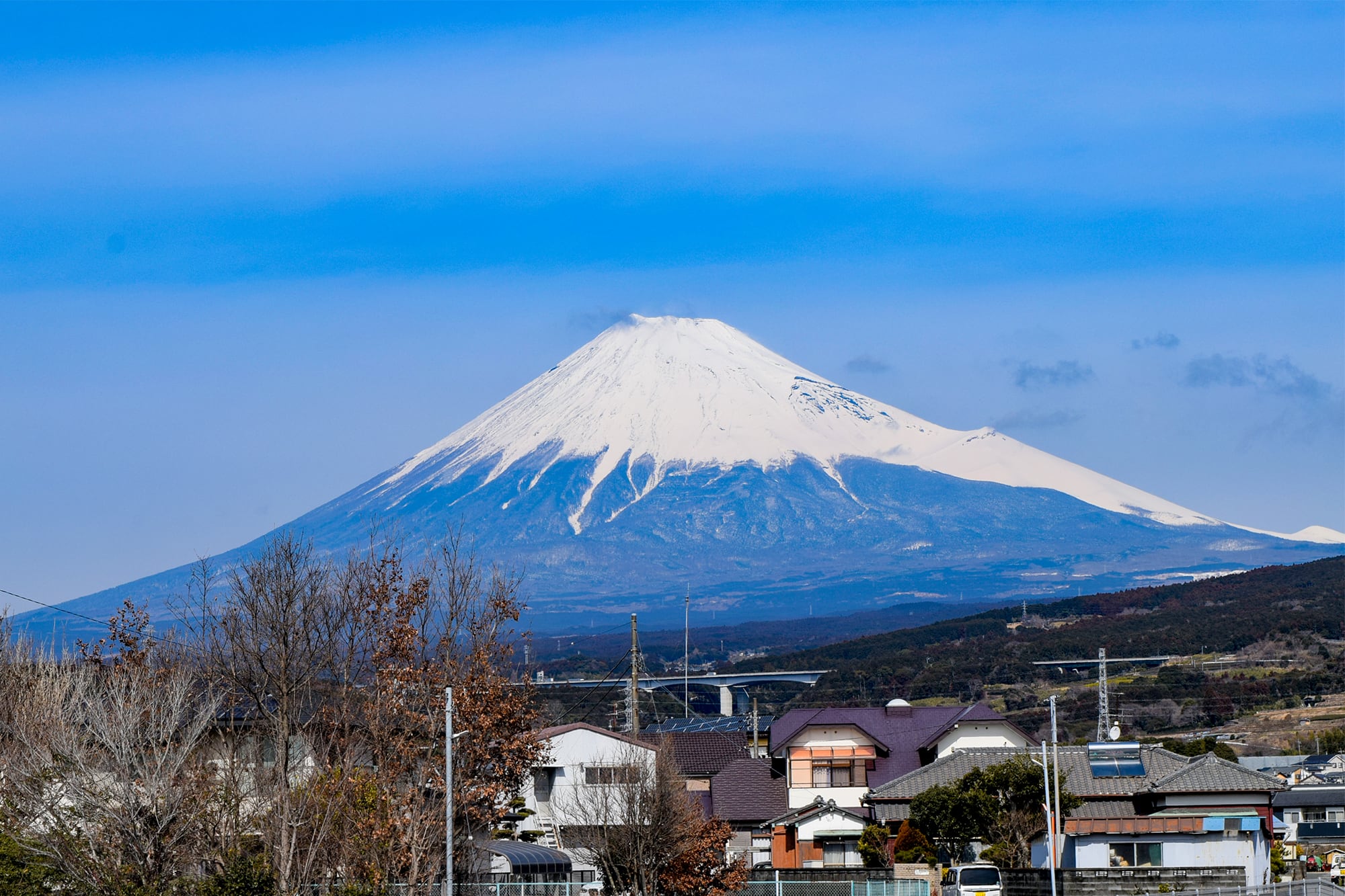 富士２りんかんから見える富士山