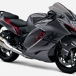 SUZUKI HAYABUSA（2022年モデル）サンダーグレーメタリック×キャンディダーリングレッド