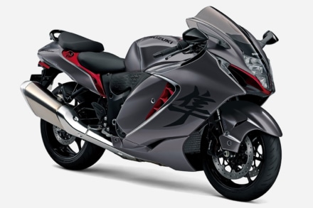 SUZUKI HAYABUSA（2022年モデル）サンダーグレーメタリック×キャンディダーリングレッド