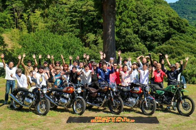 ロイヤルエンフィールド オーナーズミーティング Ride in Japan