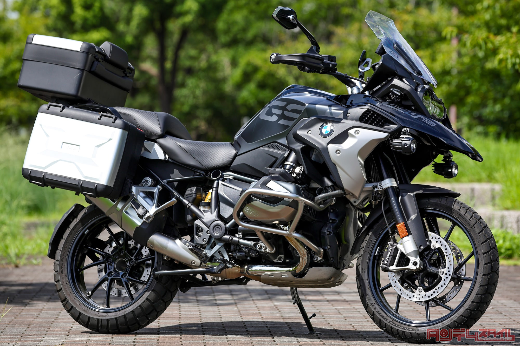 bmw r1250gs アドベンチャーラリー様式バイクアルミニウム箱ステッカー