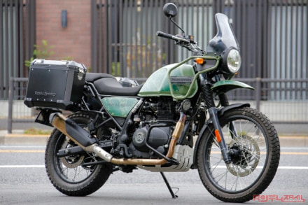 クラシックテイストをまとったビギナーにやさしいアドベンチャー ROYAL ENFIELD HIMALAYAN