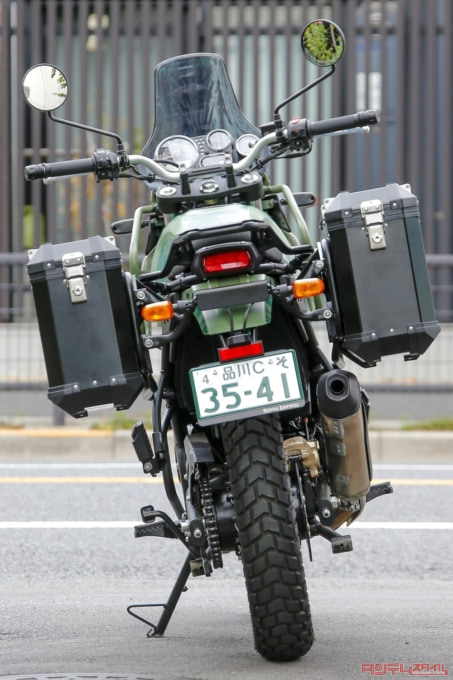 ROYAL ENFIELD HIMALAYAN リヤビュー