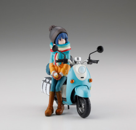 海洋堂 ARTPLA ゆるキャン△ 志摩リンとバイクセット