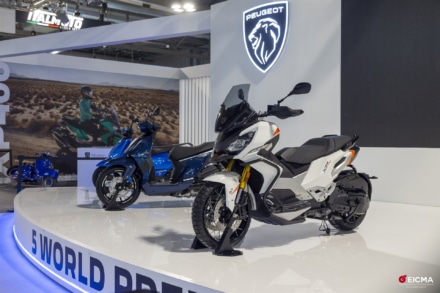 [EICMA2022] プジョーモトシクルはグランツーリスモカテゴリーに新型XP400で新規参入するとEICMA2022で発表