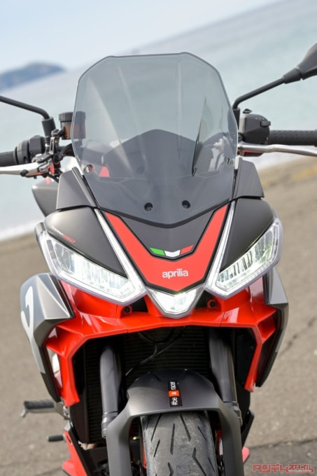 APRILIA TUONO660（2022年モデル）スクリーン