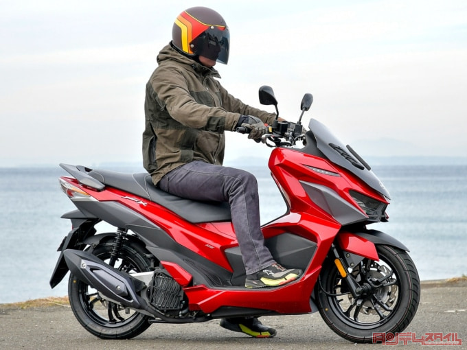 SYM JET X125（2022年モデル）乗車姿勢