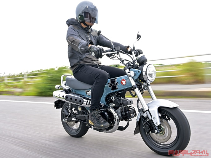 HONDA DAX125（2022年モデル）走行