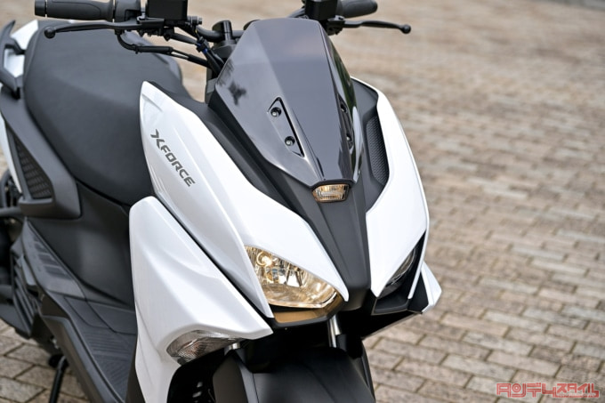 YAMAHA X FORCE（2022年モデル）フロントマスク