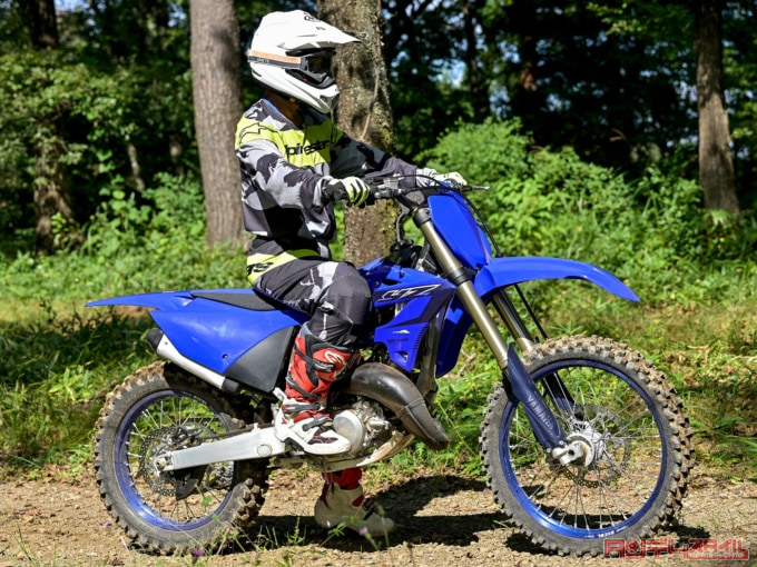 YAMAHA YZ125X（2023年モデル）乗車姿勢