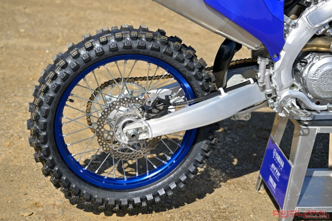 YAMAHA YZ450F（2023年モデル）リヤ足まわり