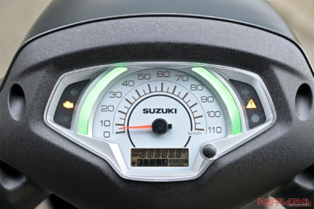 SUZUKI ADDRESS125（2022年モデル）メーター